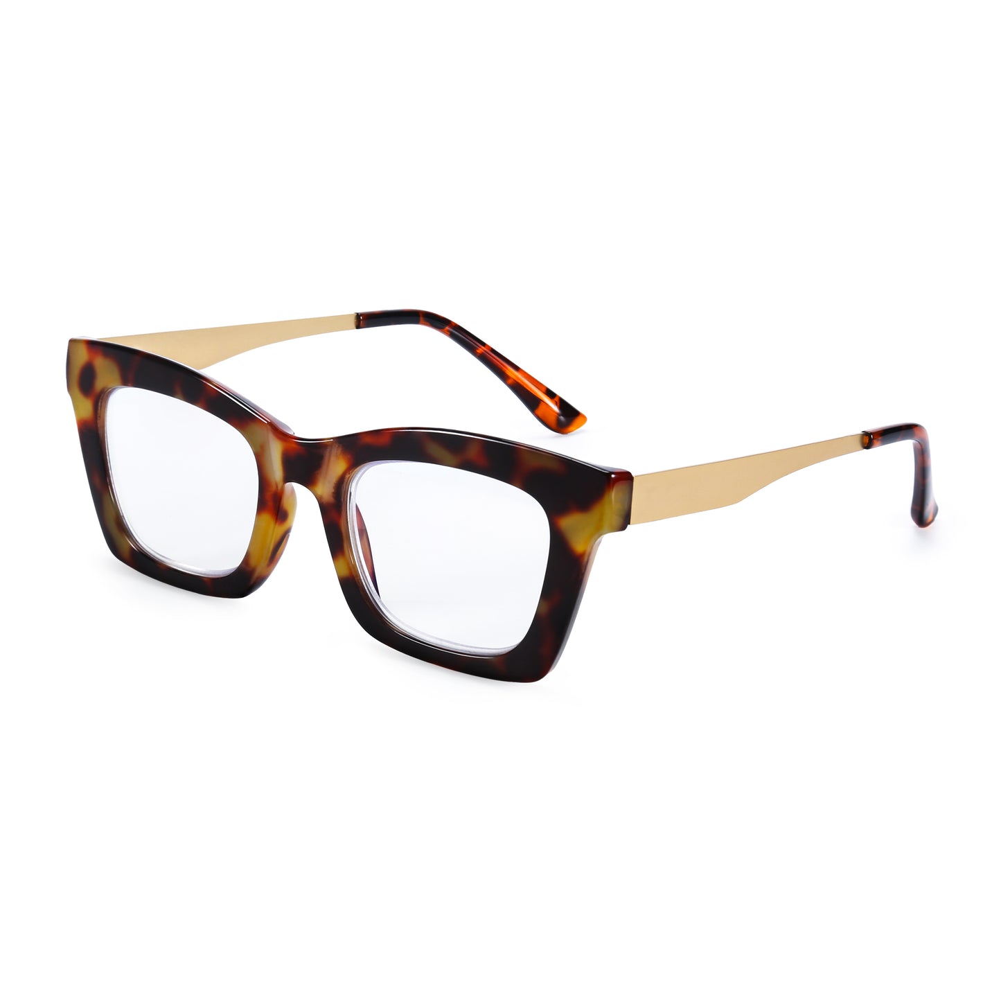METAL SPRING COMFORTABLE BLUE LIGHT BLOCKING READING GLASSES