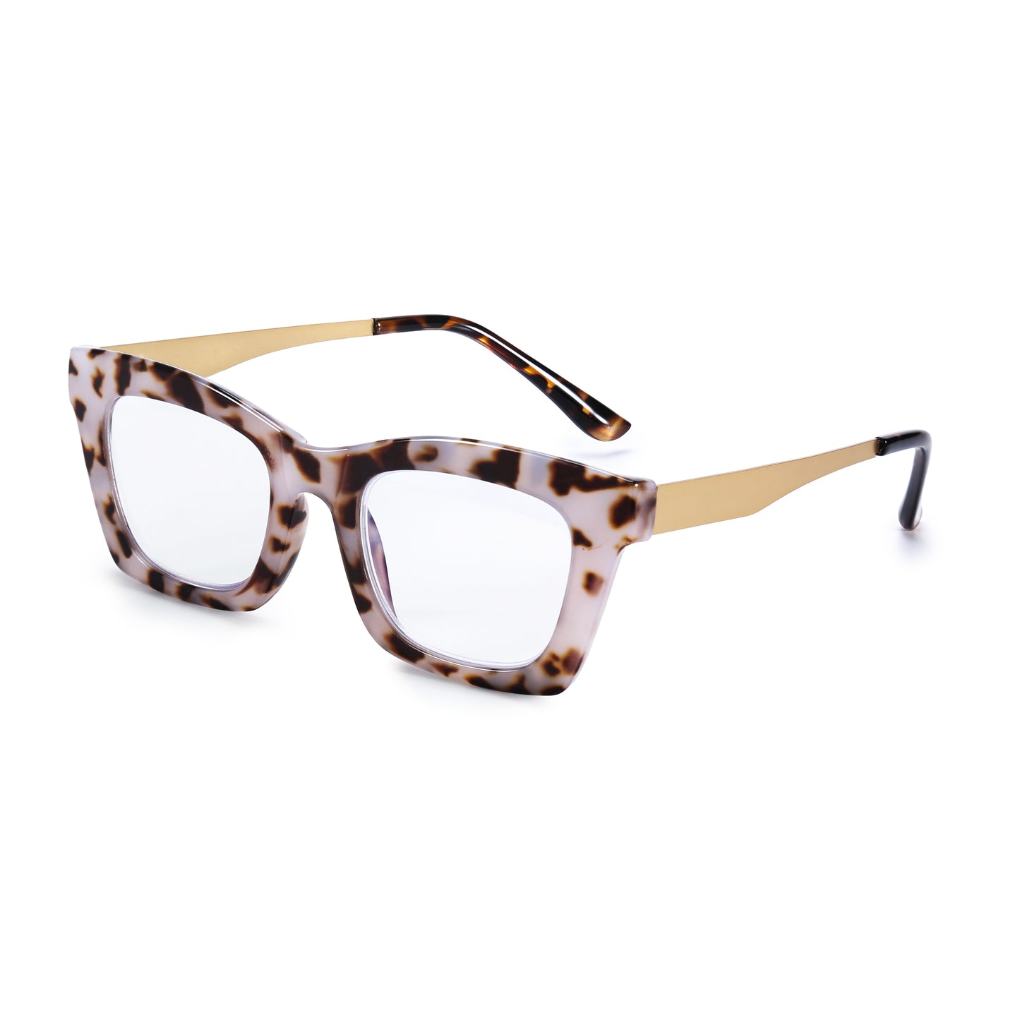 METAL SPRING COMFORTABLE BLUE LIGHT BLOCKING READING GLASSES