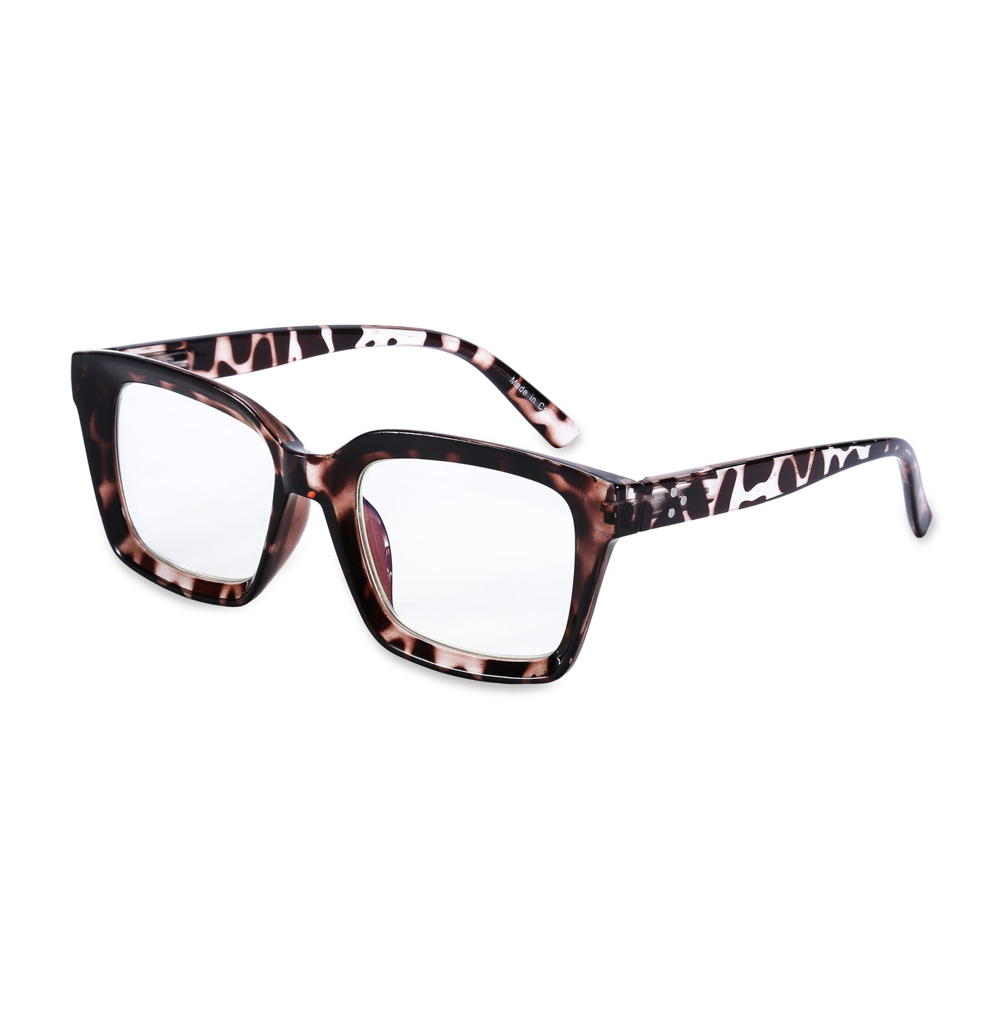 STYLISH SQUARE FRAME COMFORTABLE ANTI-BLUE LIGHT READING GLASSES