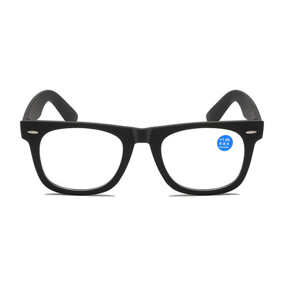 FASHIONABLE ULTRA-LIGHT LARGE FRAME ANTI-BLUE LIGHT READING GLASSES