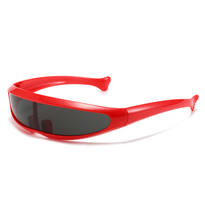 MEN'S FUTURISTIC STYLIST ONE-PIECE PC 100% UV PROTECTION SUNGLASSES