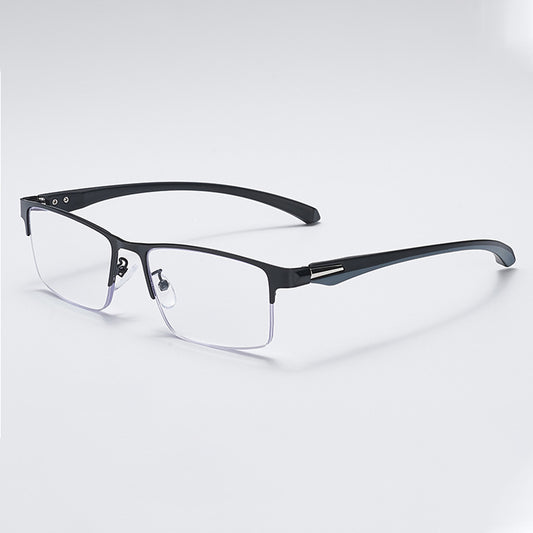 MEN'S TITANIUM MULTI-FOCUS READING GLASSES PHOTOCHROMIC PROGRESSIVE DOUBLE LIGHT ANTI-BLUE LIGHT