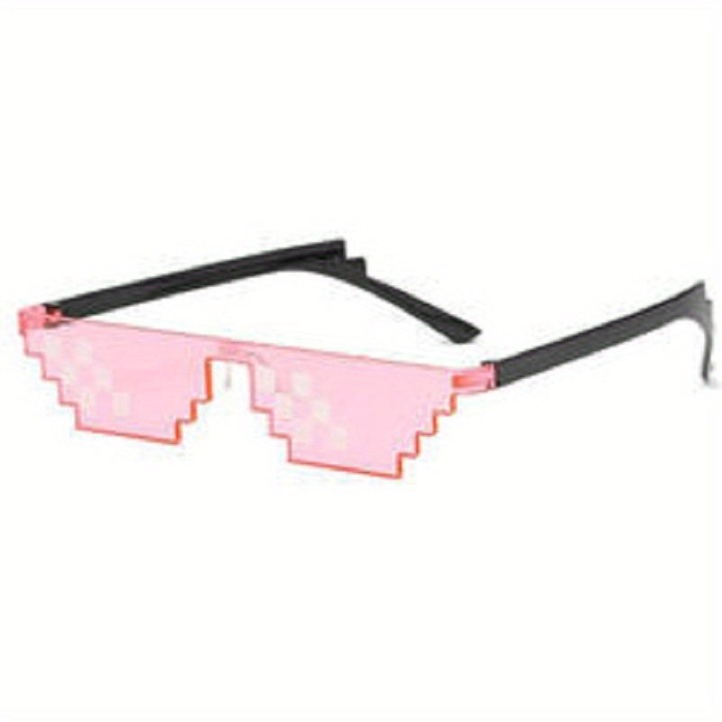 MOSAIC PRINT RIMLESS FASHION SUNGLASSES