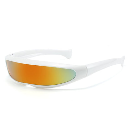 MEN'S FUTURISTIC STYLIST ONE-PIECE PC 100% UV PROTECTION SUNGLASSES