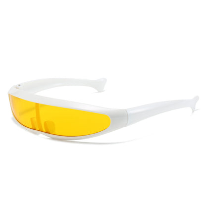 MEN'S FUTURISTIC STYLIST ONE-PIECE PC 100% UV PROTECTION SUNGLASSES