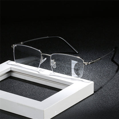 RING FOCUS PROGRESSIVE MULTI-FOCAL ANTI-BLUE LIGHT READING GLASSES