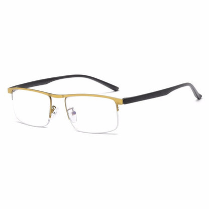 FASHIONABLE ALLOY MULTIFOCAL ANTI-BLUE LIGHT READING GLASSES