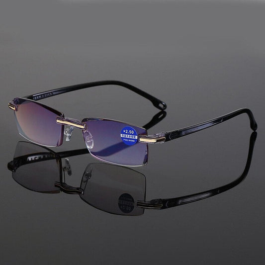 RIMLESS READING GLASSES HD ANTI-BLUE LIGHT HIGH QUALITY READING GLASSES