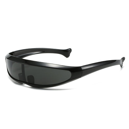 MEN'S FUTURISTIC STYLIST ONE-PIECE PC 100% UV PROTECTION SUNGLASSES