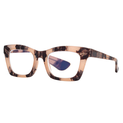 SQUARE FRAME CAT-EYE CLASSIC ANTI-BLUE LIGHT READING GLASSES