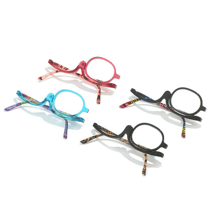 180° ROTATING LENS MAKEUP MIRROR MULTIFUNCTIONAL READING GLASSES