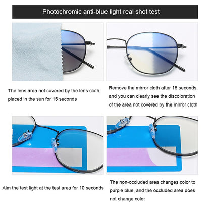 MULTI-FOCUS FAR AND NEAR PHOTOCHROMIC OUTDOOR MAGNIFYING OPTICAL GLASSES