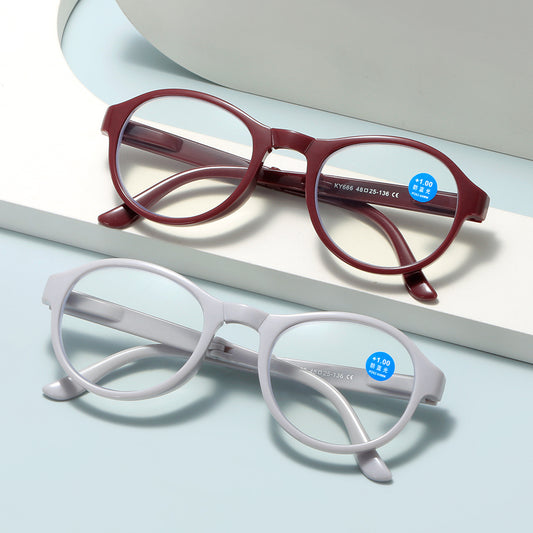 SPRING FOLDING HIGH-DEFINITION ANTI-BLUE LIGHT READING GLASSES